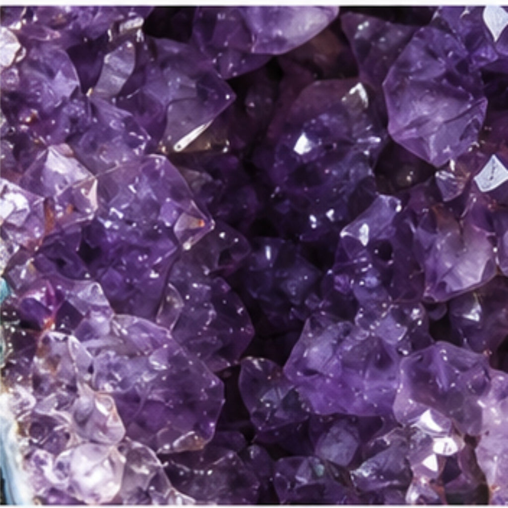 Amethyst Druse XXL 58 cm 28,04 kg | Große Geode Kristall Naturstein Brasilien