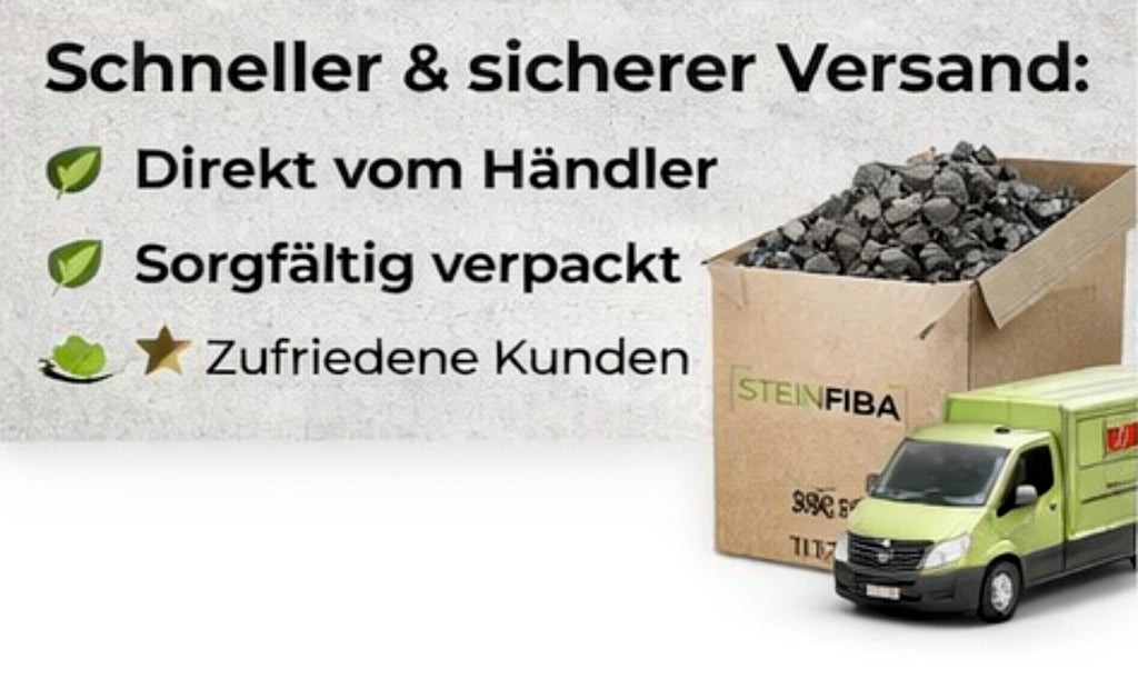 Basaltsplitt Anthrazit 2–5 mm Ziersplitt Naturstein Garten Wege Terrasse Deko