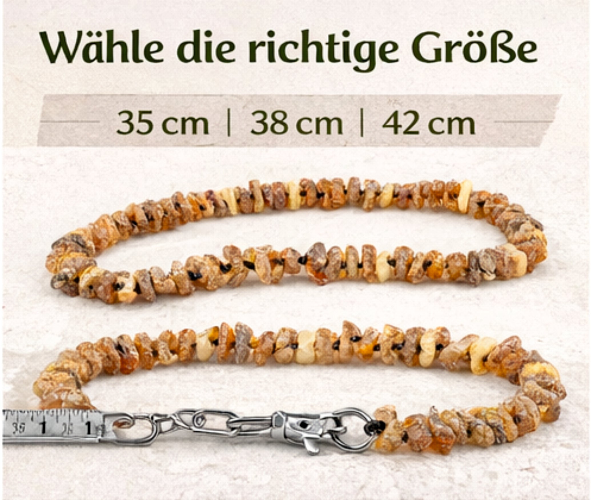 Bernsteinkette Hund Katze Halsband Natur Bernstein Zecken Schutz handgemacht
