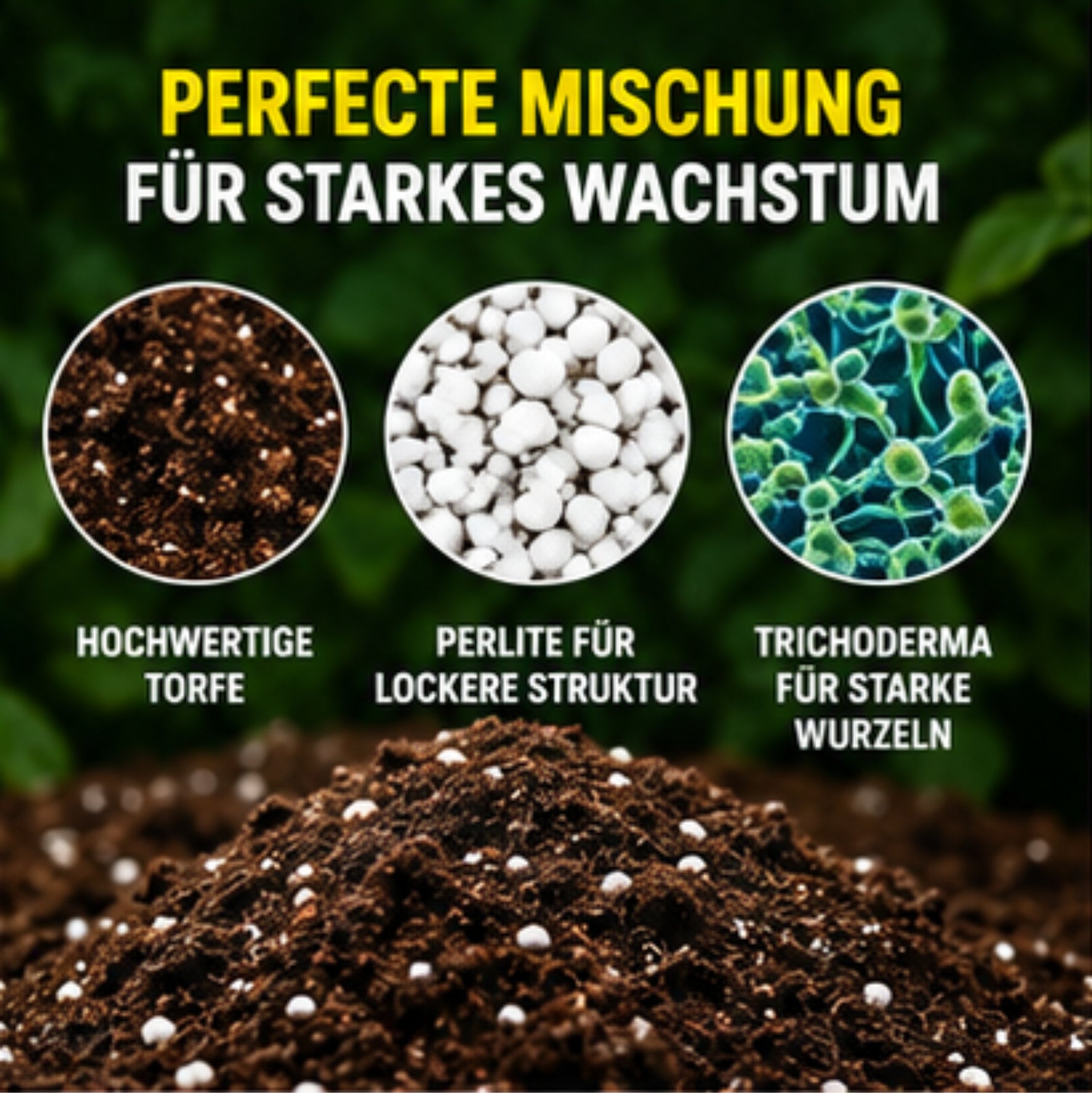 Floragard Growmix Premium 70L Grow Erde Pflanzerde mit Perlite