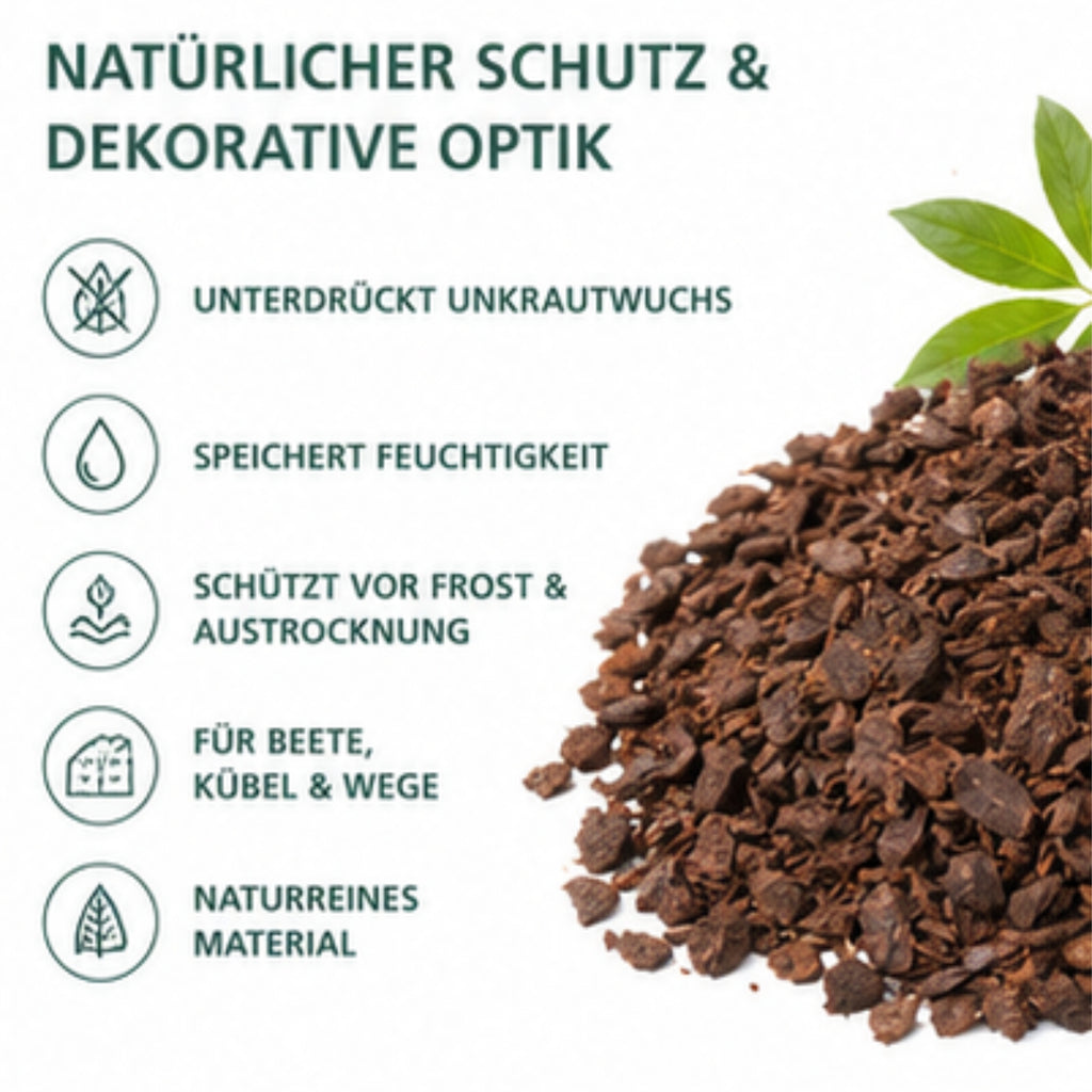 Floragard Pinienrinde 2–8 mm – Mulch, Unkrautschutz & Gartendeko