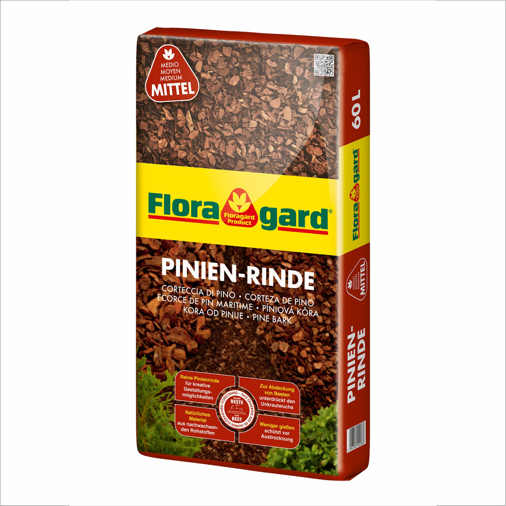 Floragard Pinienrinde 15-25 mm – Mulch, Unkrautschutz & Gartendeko