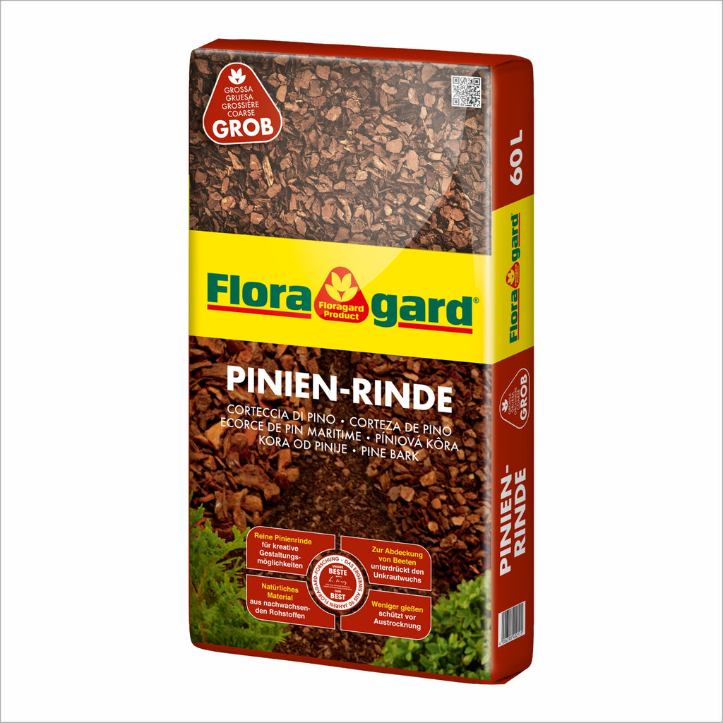 Floragard Pinienrinde 25-40 mm – Mulch, Unkrautschutz & Gartendeko
