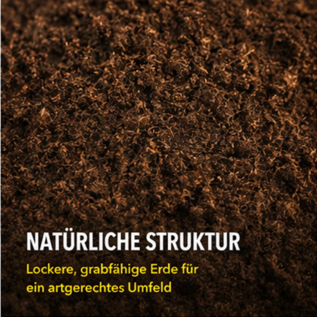 Floragard Schildkrötensubstrat 50L / 100L Terrarium Erde Reptilien Bodengrund