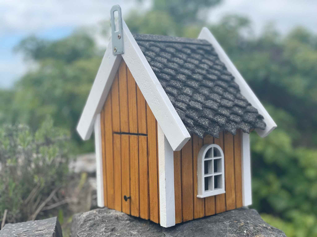Vogelhaus Holz Garten Deko Landhausstil verschiedene Modelle klein groß