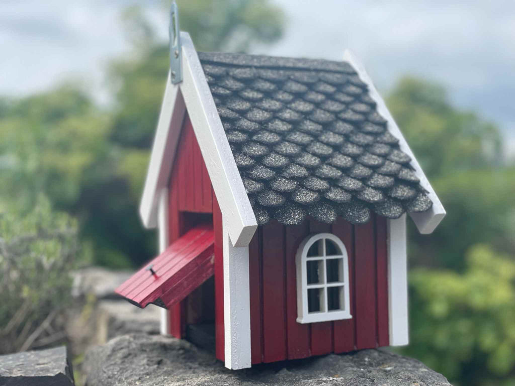 Vogelhaus Holz Garten Deko Landhausstil verschiedene Modelle klein groß