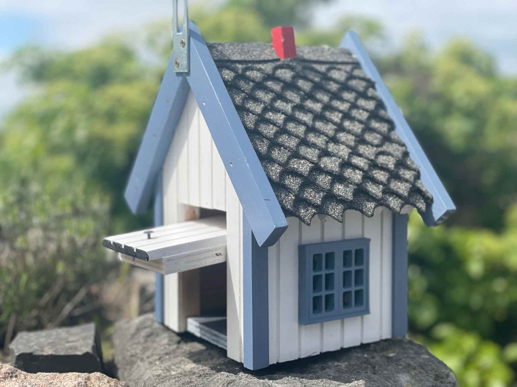 Vogelhaus Holz Garten Deko Landhausstil verschiedene Modelle klein groß